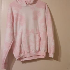A tie die hoodie